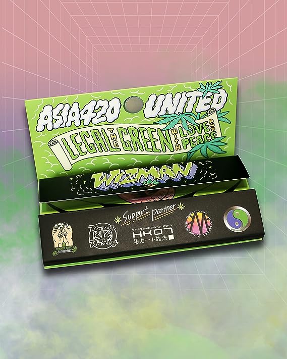 【WIZMAN】asia420 キングサイズ ローリングペーパー
