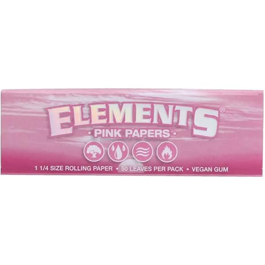 【ELEMENTS】 PINK  ローリングペーパー 11/4 76mm